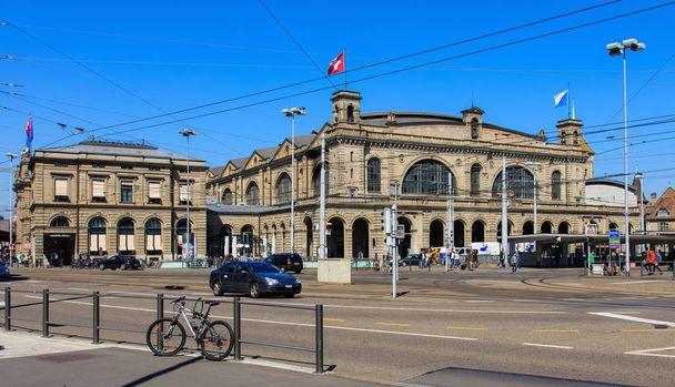 Building of the Zurich main railway station - Photo, Image