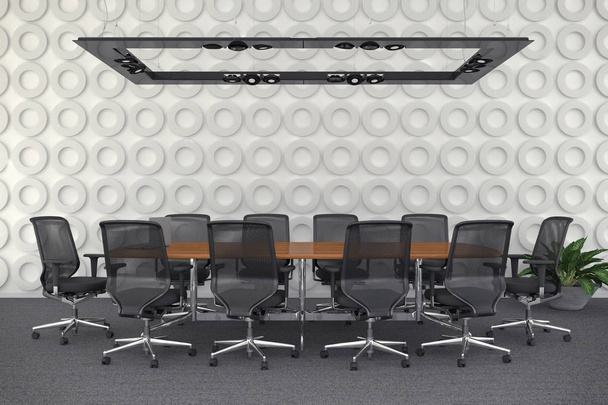 3d render - meeting room - office building - Photo, Image