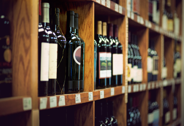 Wine bottles - Photo, Image
