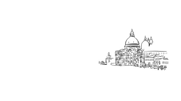 Venice Grande Canale Animation - Video, Çekim