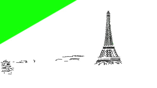 Pařížské Panorama animace - Záběry, video