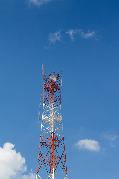 Telecommunications Antenna Tower - Fotoğraf, Görsel
