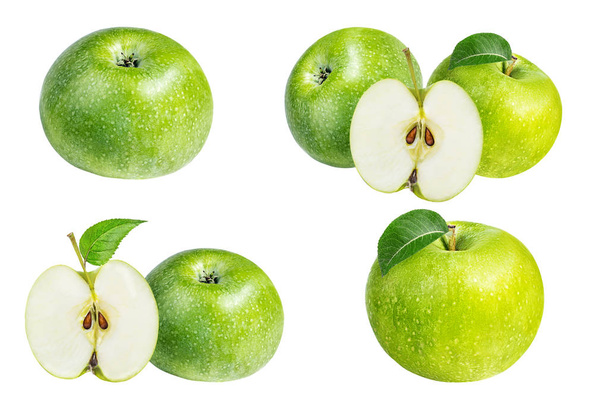 apple isolated on white  - 写真・画像