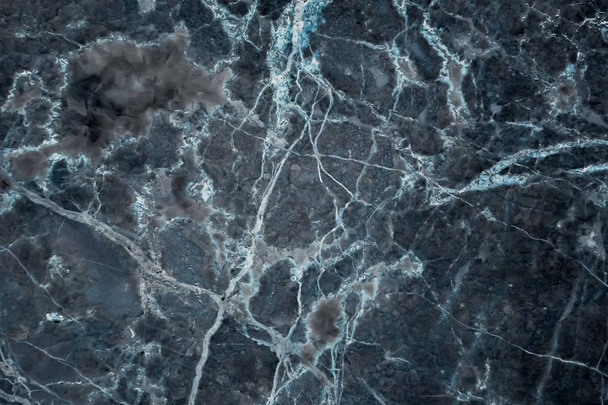 mehrfarbiger dunkler Marmor gemustert Textur Hintergrund, detaillierte echte echte echte Marmor aus der Natur. - Foto, Bild