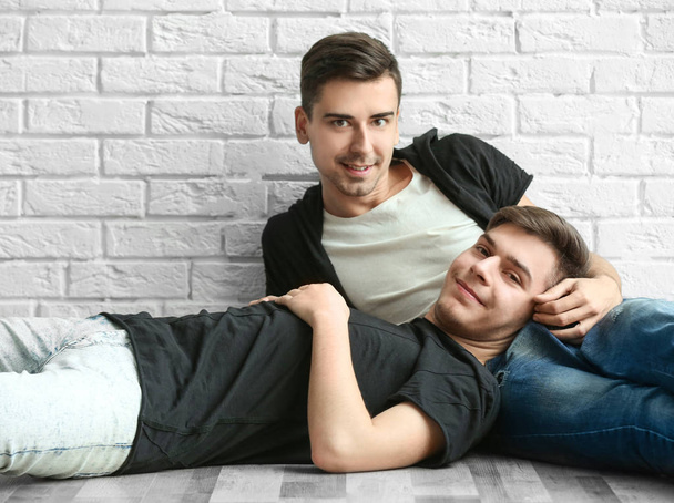 Happy gay couple  - Фото, зображення