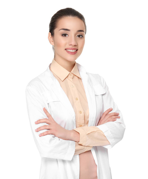 Young woman pharmacist   - Foto, afbeelding