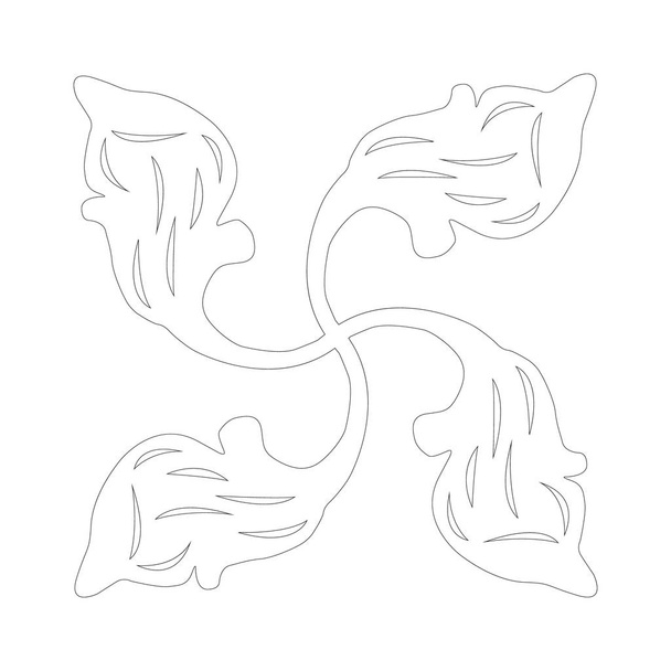 Imagen vectorial de un elemento de diseño abstracto
 - Vector, imagen