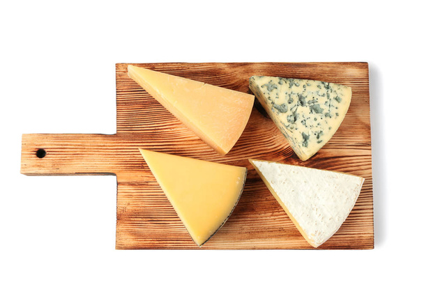 pieces of delicious cheese - Photo, image