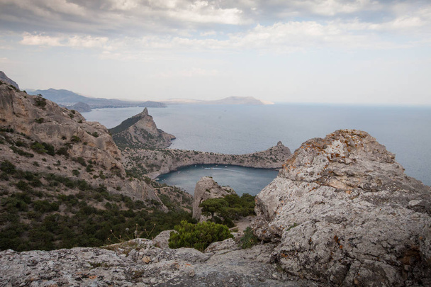  Coast of the Black Sea in Crimea - Foto, Imagem