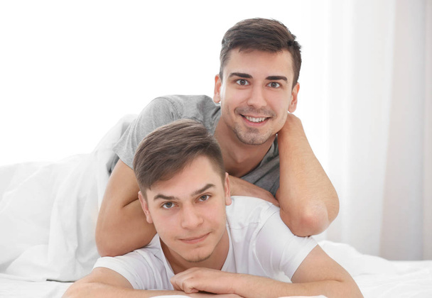 Happy gay couple  - Zdjęcie, obraz