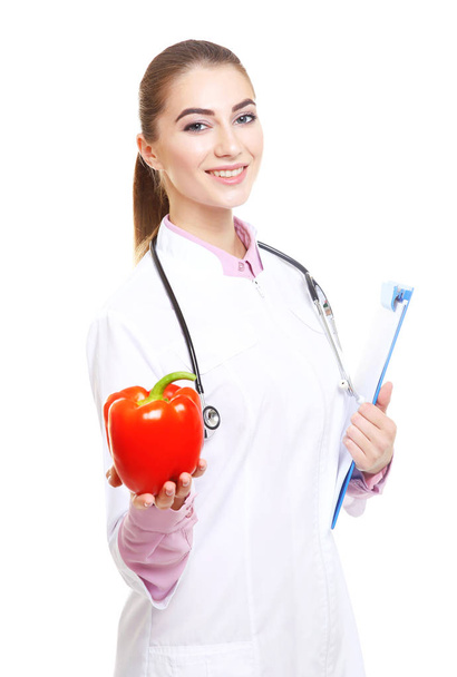 Young female nutritionist - Photo, Image