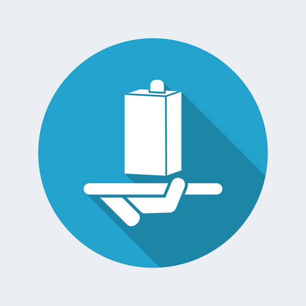 Beverage packaging icon - Vector, Image