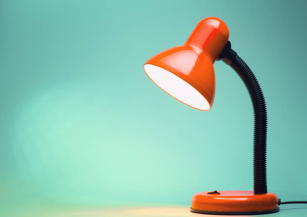 Red Table lamp - 写真・画像