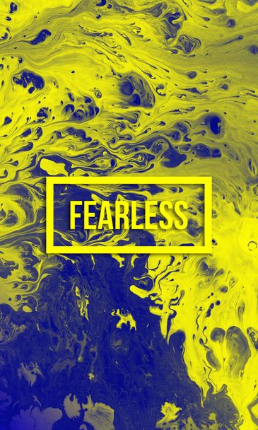 Fearless, brave concept - Foto, Bild