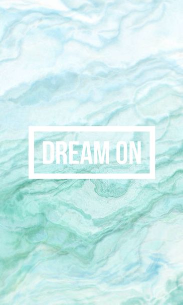 dream on, motivational phrase - 写真・画像