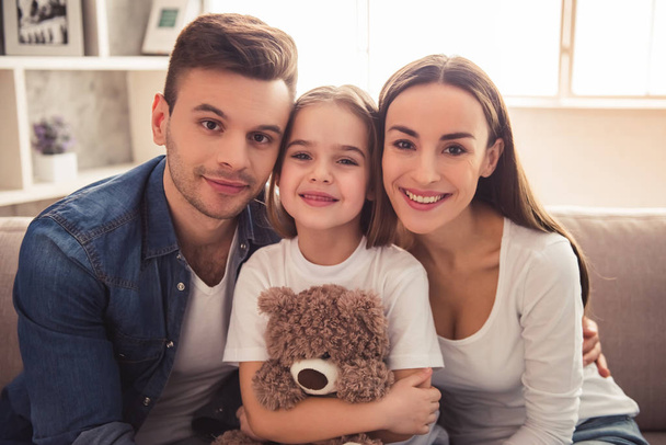 Happy young family - Photo, Image