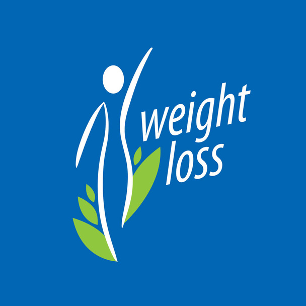 Logo zur Gewichtsabnahme - Vektor, Bild