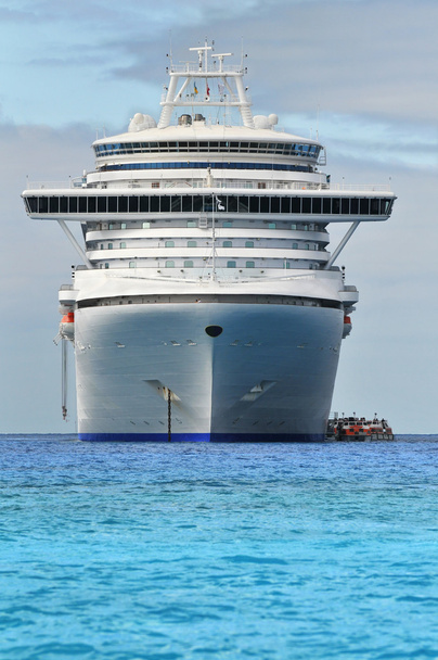 Cruise Ship In Tropical Waters - Fotografie, Obrázek
