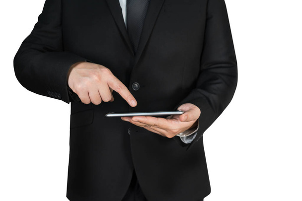 Businessman using tablet  - Photo, Image