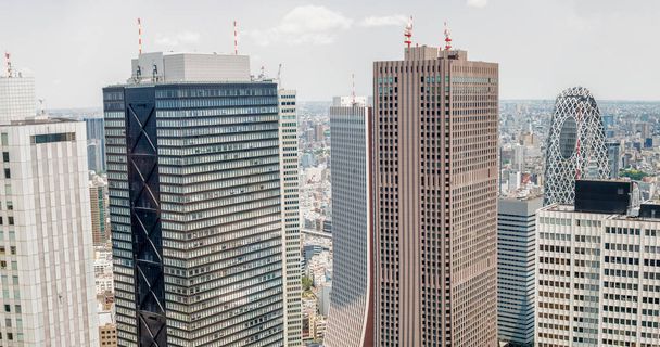 Shinjuku skyline in Tokyo - Japan - Fotó, kép