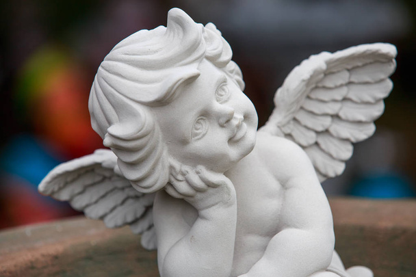 Cupid úhel panenka pro zahradní dekorace - Fotografie, Obrázek