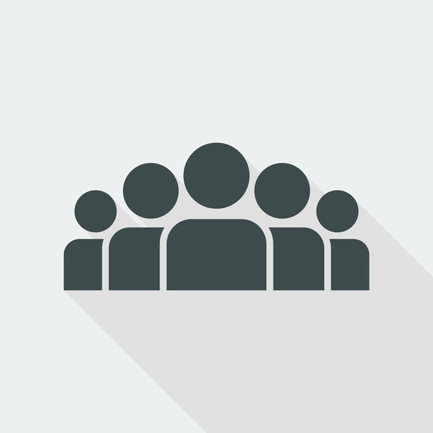 People group  icon - Vector, Image
