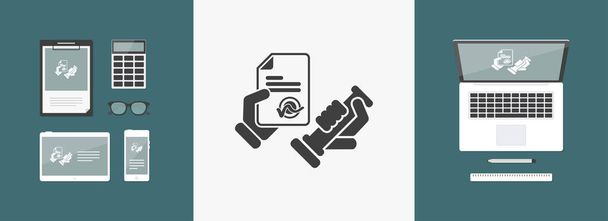 design of Stamp icon - Vector, Image