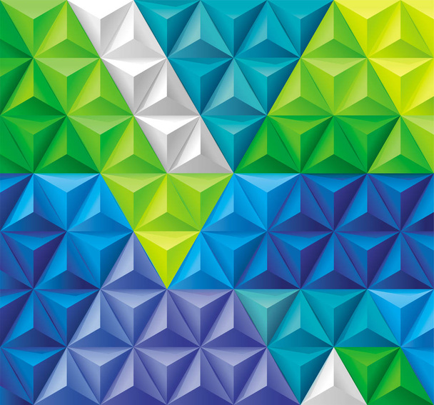 Triangles and Pyramids background - Vector, Image