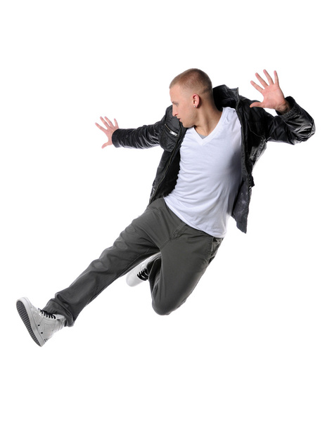 Hip Hop Dancer Jumping - Fotó, kép