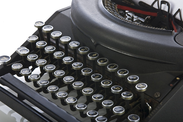 Vintage draagbare schrijfmachine - Foto, afbeelding