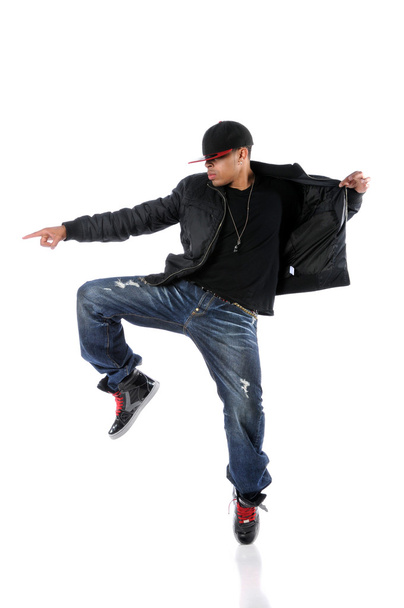 Hip Hop Man Dancing - Foto, Imagem