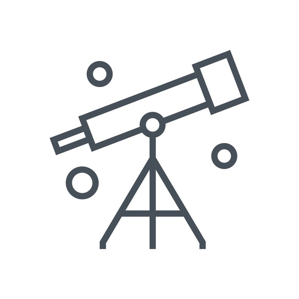 Icono de ciencia astronómica
 - Vector, imagen