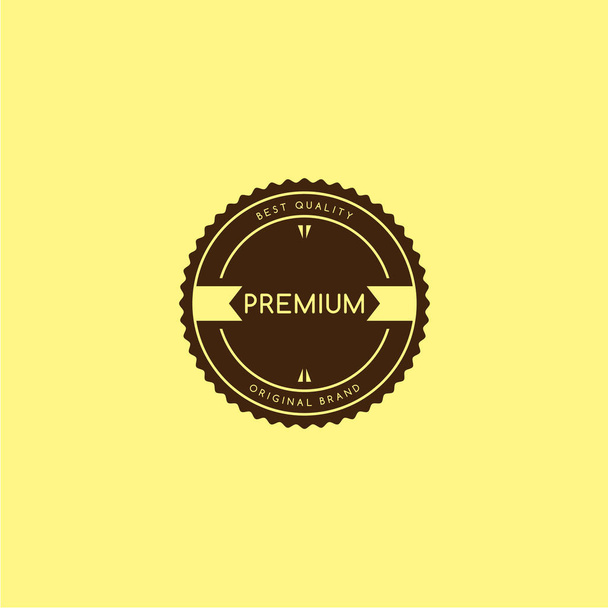 znak etykiety Premium - Wektor, obraz