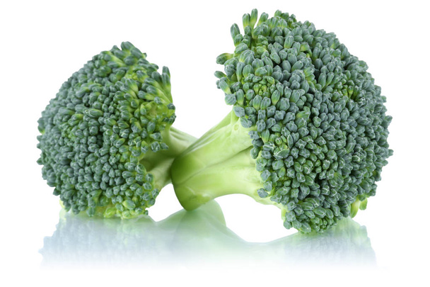 Broccoli healthy eating fresh vegetable isolated - Foto, Imagem