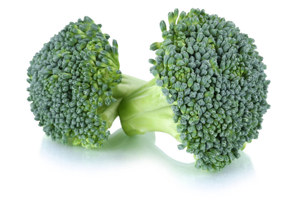 Broccoli healthy eating vegetable isolated - Foto, Imagem