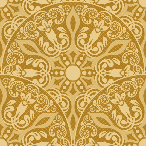 Seamless oriental pattern - Vektör, Görsel
