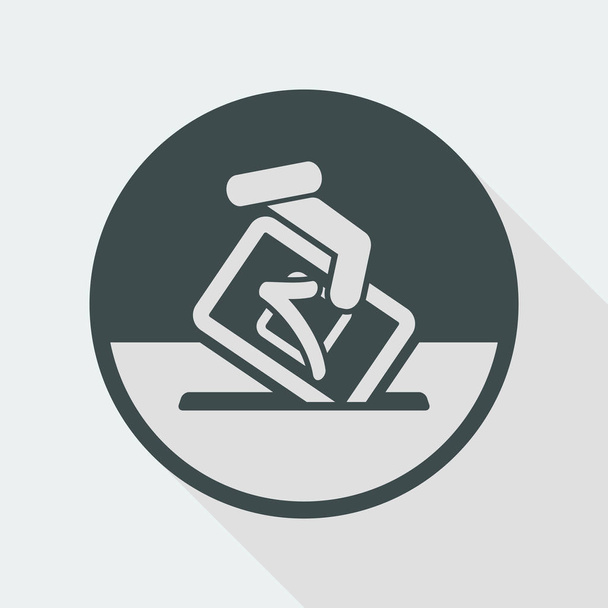 Ícone de símbolo de voto
 - Vetor, Imagem