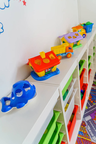 Colorful toys in kids room - Foto, Imagem