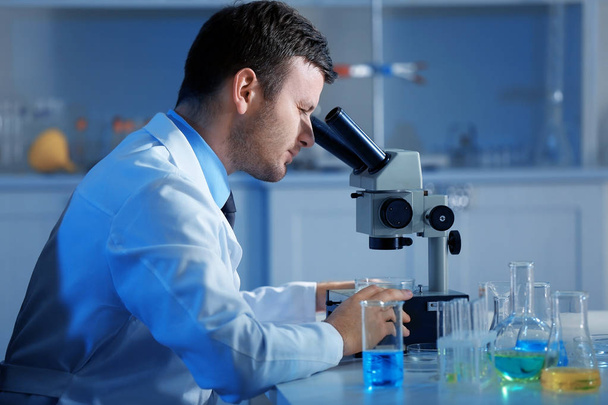 Scientist working in laboratory - Photo, image