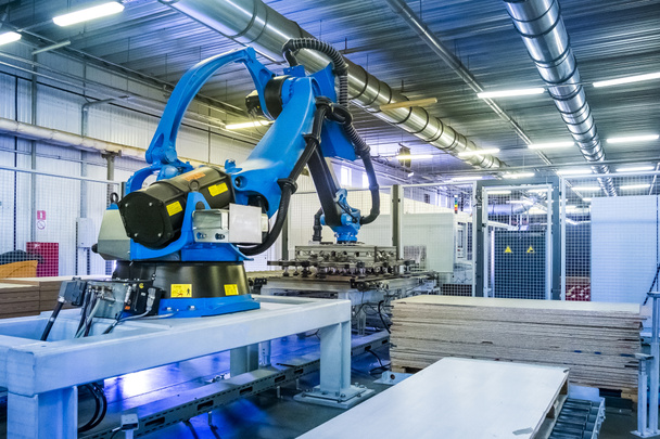 Automatické autonomní robot zavaděč ve výrobě - Fotografie, Obrázek