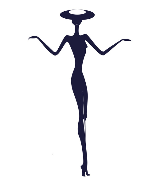 Woman figure - Vector, Image