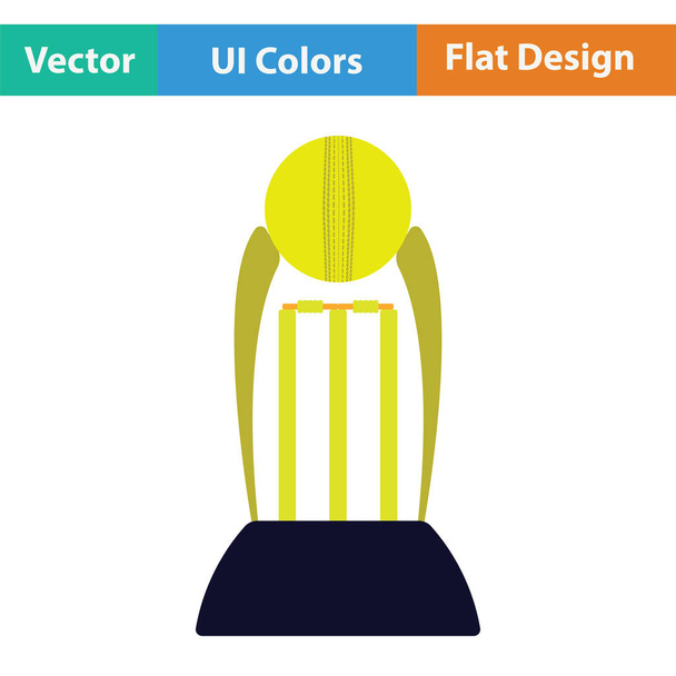 Иконка крикетного кубка
 - Вектор,изображение