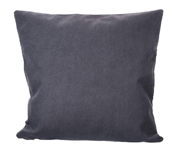 Close-up de travesseiro cinza decorativo
 - Foto, Imagem