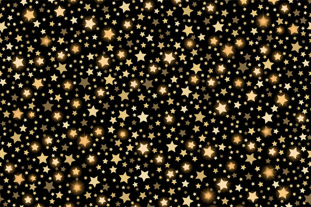 Золото сверкает падающими звездами бесшовной текстурой. Золотой, праздничный, роскошный или сетевой графический дизайн
 - Фото, изображение