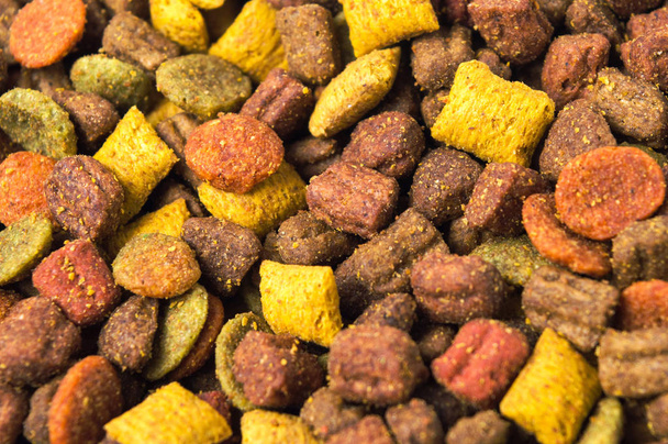 Cat food granule background pattern - Fotó, kép