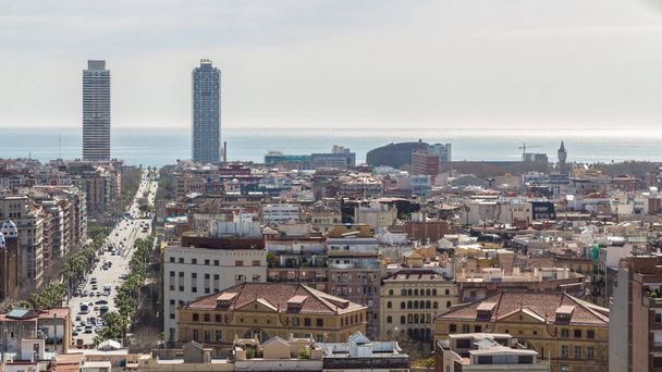 vista de la ciudad barcelona - Foto, Imagen