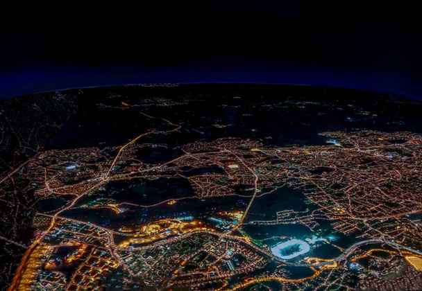 Sztokholm od góry - Zdjęcie, obraz