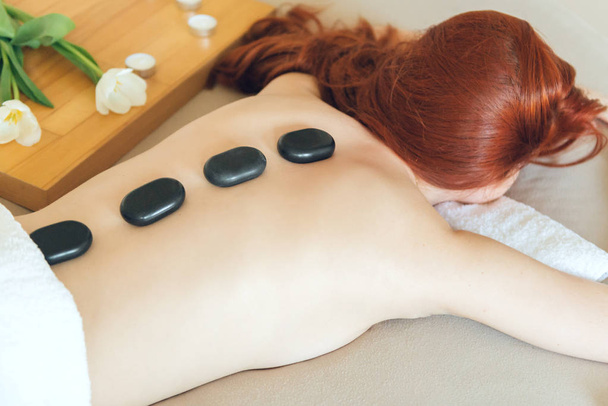 Woman having therapy in spa  - Photo, Image