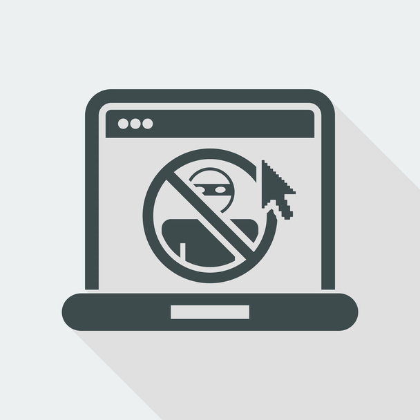 Icona di protezione accesso Web
 - Vettoriali, immagini
