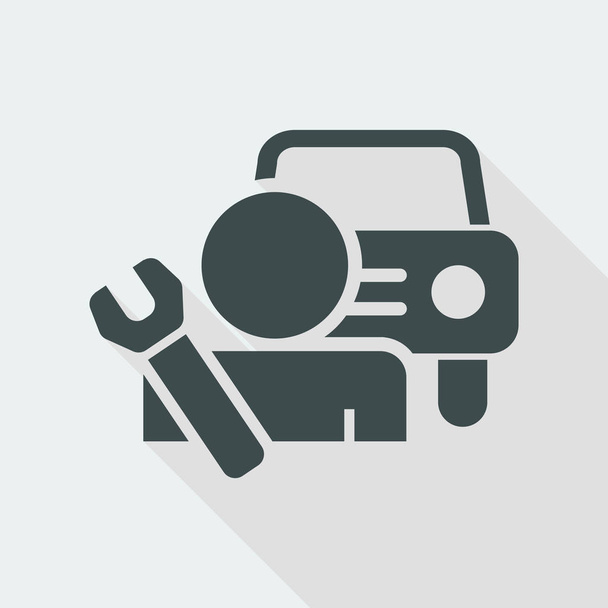 Autós segítségnyújtás ikon - Vektor, kép